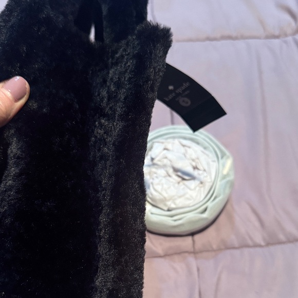 Kate Spade Plush Black Handbag - Picture 7 of 10